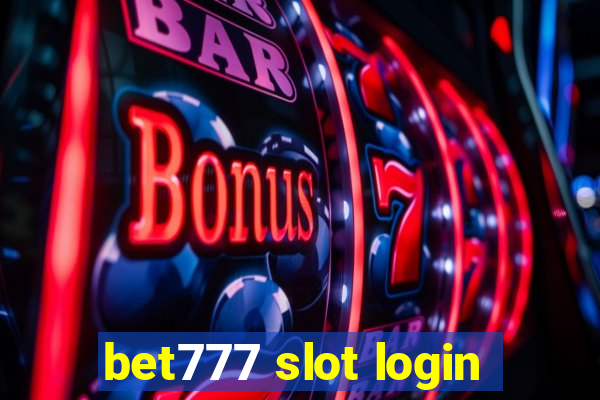 bet777 slot login