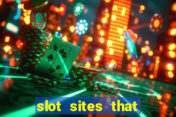 slot sites that accept paypal