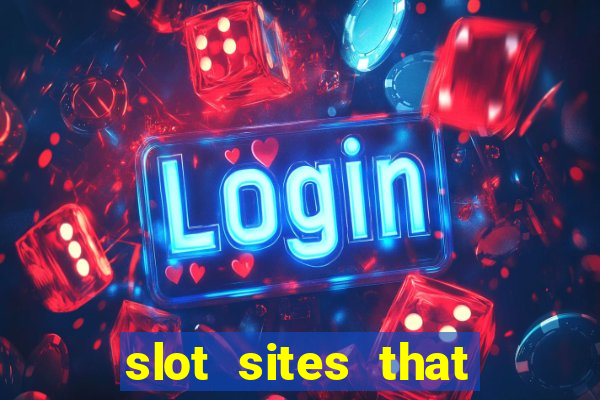 slot sites that accept paypal