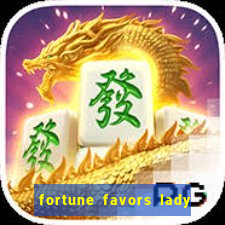 fortune favors lady nikuko assistir dublado