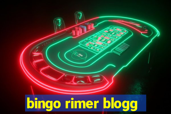 bingo rimer blogg