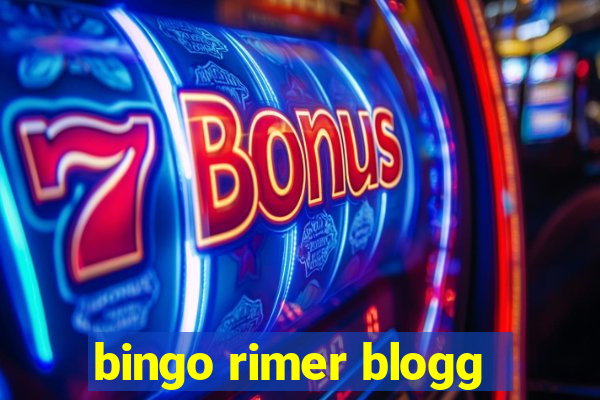 bingo rimer blogg