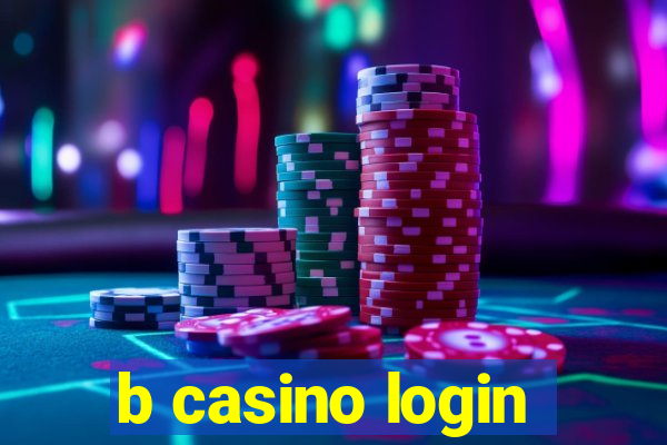 b casino login