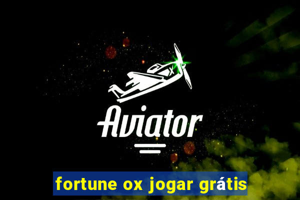 fortune ox jogar grátis