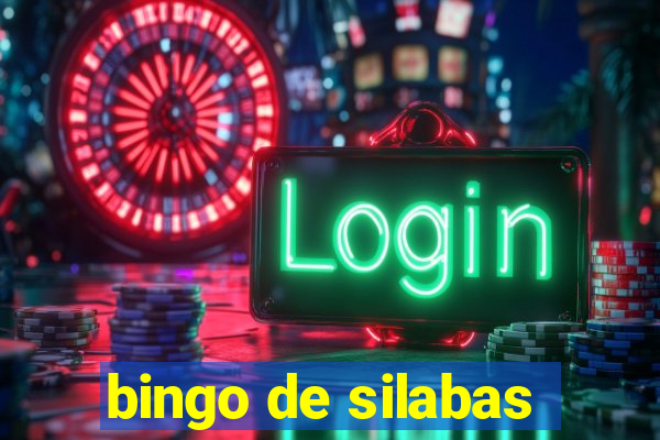 bingo de silabas