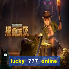 lucky 777 online casino login