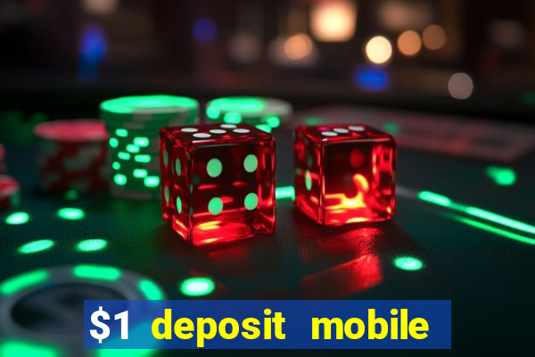 $1 deposit mobile casino australia