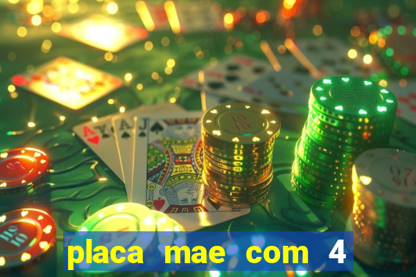 placa mae com 4 slots de memoria