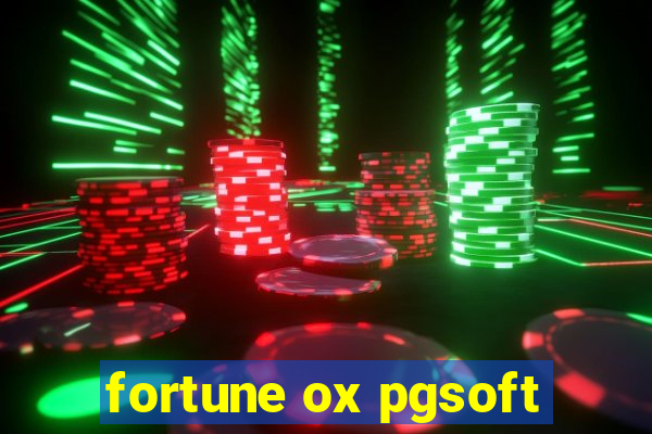 fortune ox pgsoft