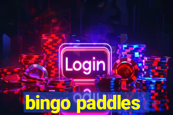 bingo paddles