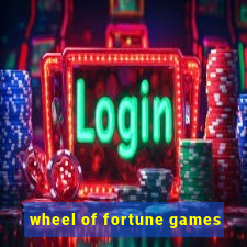 wheel of fortune games