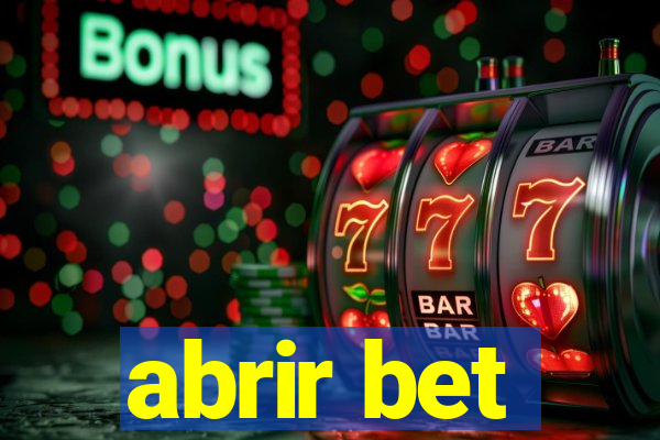 abrir bet