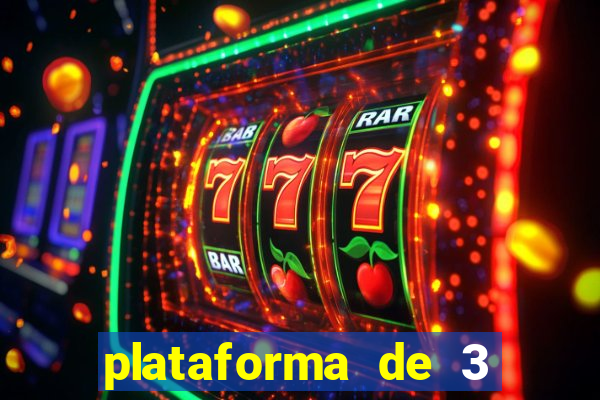 plataforma de 3 reais slots