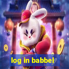 log in babbel