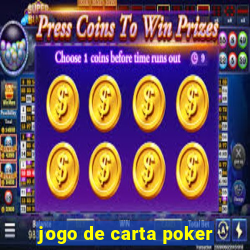 jogo de carta poker