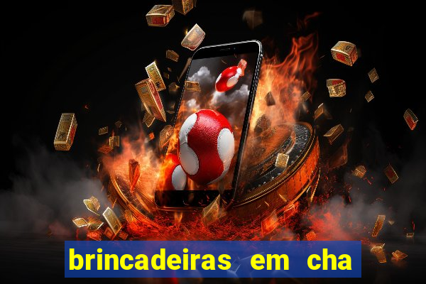 brincadeiras em cha de bebe