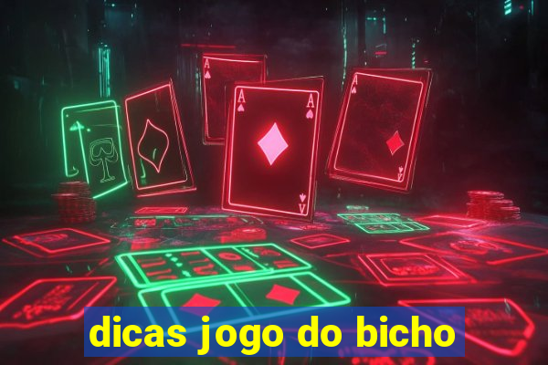 dicas jogo do bicho