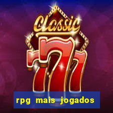 rpg mais jogados do mundo