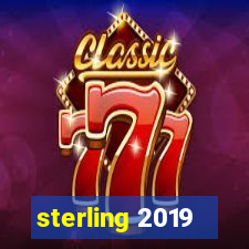 sterling 2019