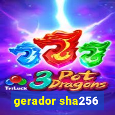 gerador sha256