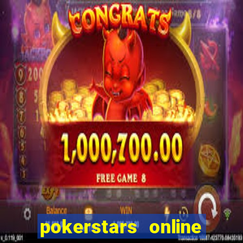 pokerstars online marketing code