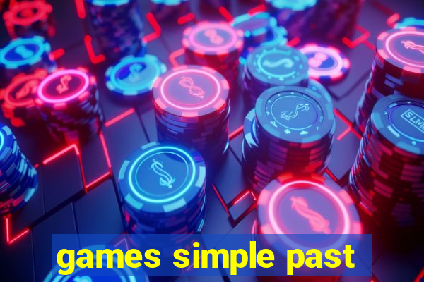 games simple past