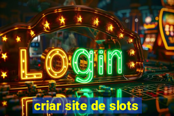 criar site de slots