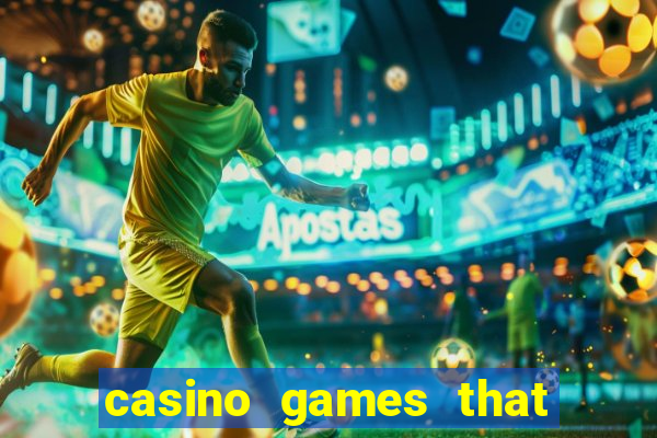 casino games that pay real money with no deposit