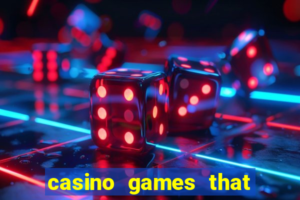 casino games that pay real money with no deposit