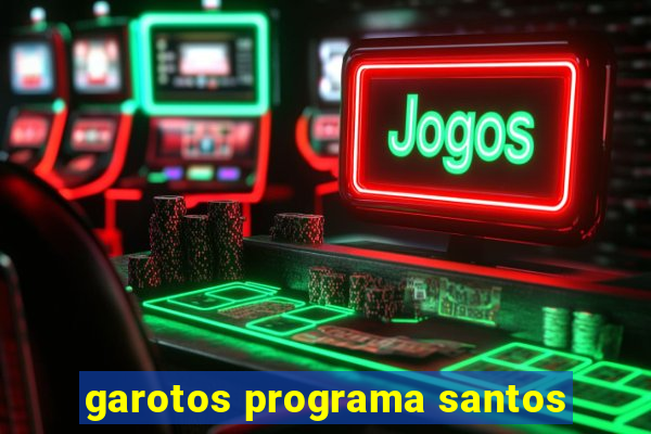 garotos programa santos