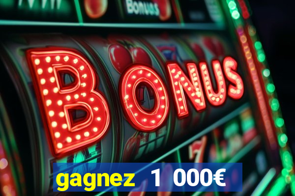 gagnez 1 000€ sur jow