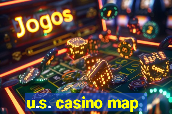 u.s. casino map