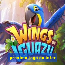 proximo jogo do inter