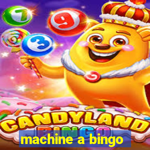 machine a bingo