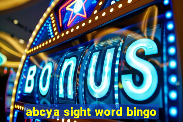 abcya sight word bingo