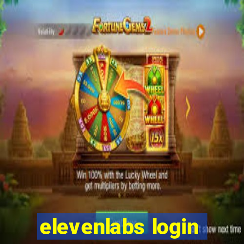 elevenlabs login