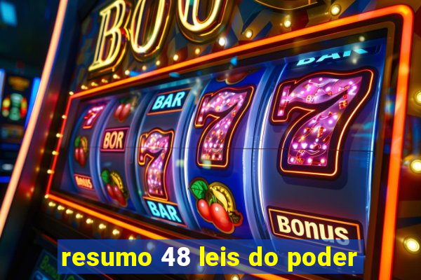 resumo 48 leis do poder