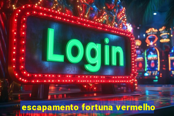 escapamento fortuna vermelho