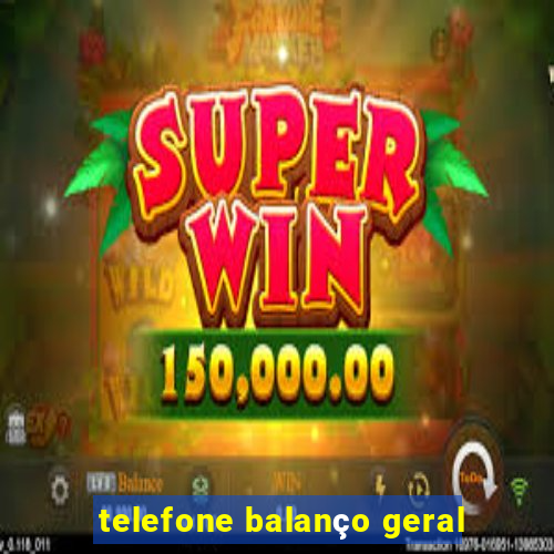 telefone balanço geral