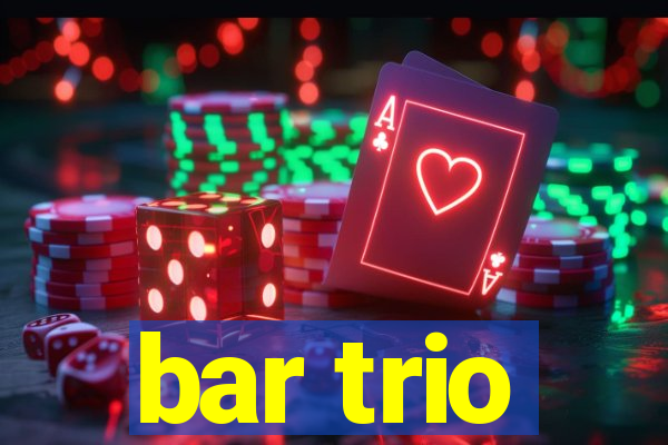 bar trio