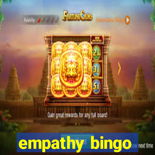 empathy bingo