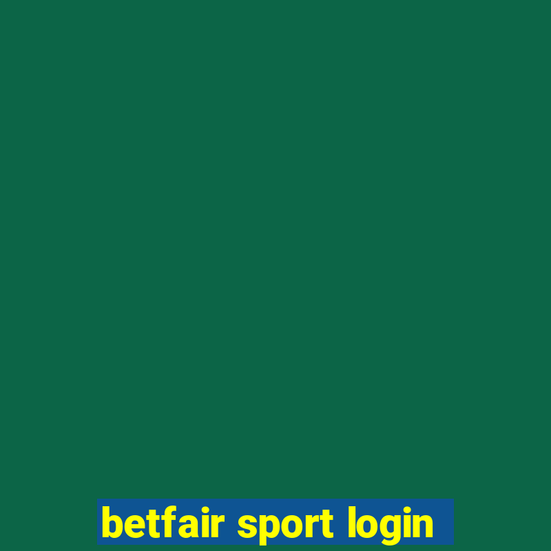 betfair sport login