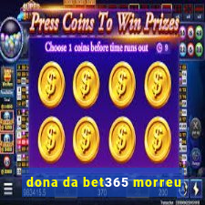 dona da bet365 morreu