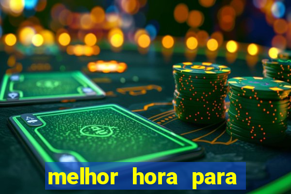 melhor hora para jogar fortune rabbit