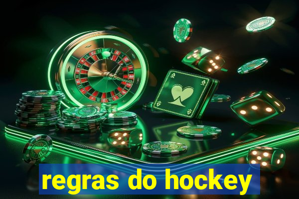 regras do hockey