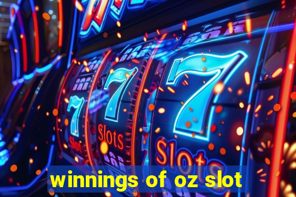 winnings of oz slot