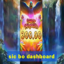 sic bo dashboard