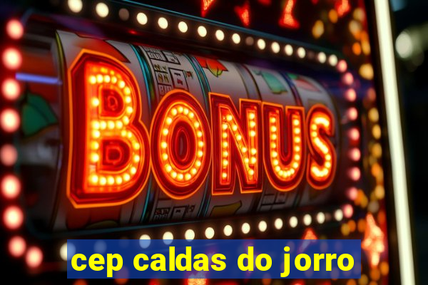 cep caldas do jorro