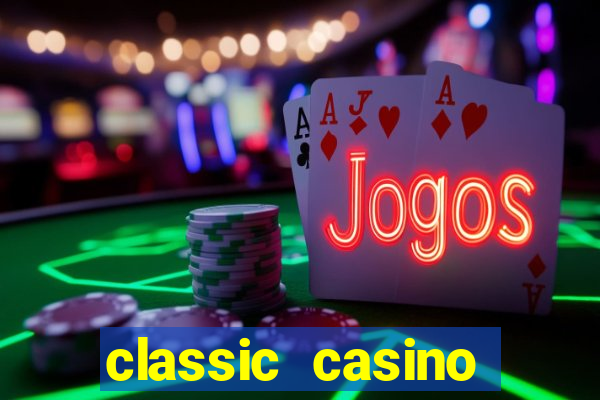 classic casino login page