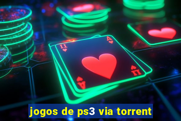 jogos de ps3 via torrent